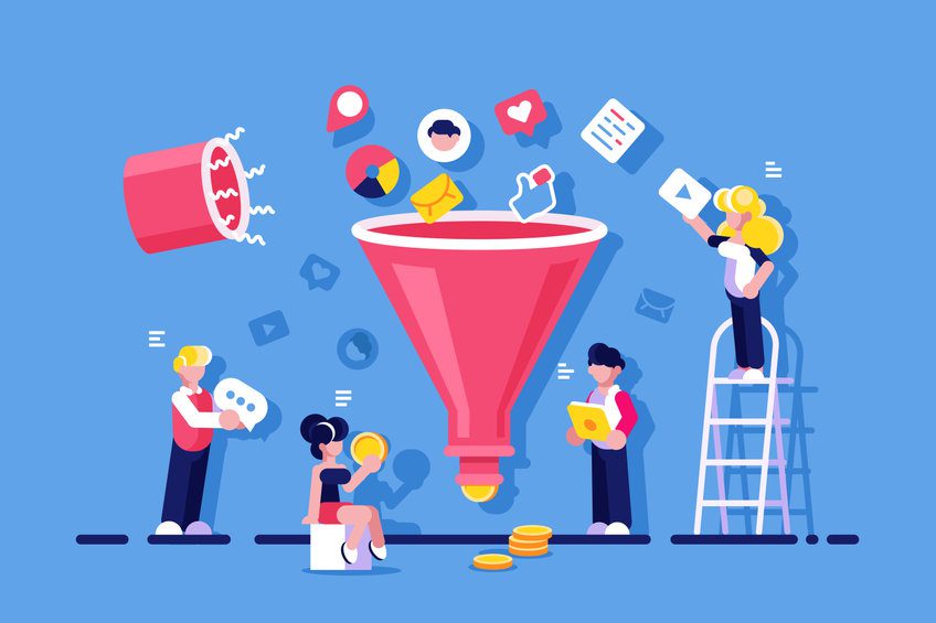 Market optimization with funneling